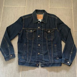 Levi’s Jean jacket denim large blue coat